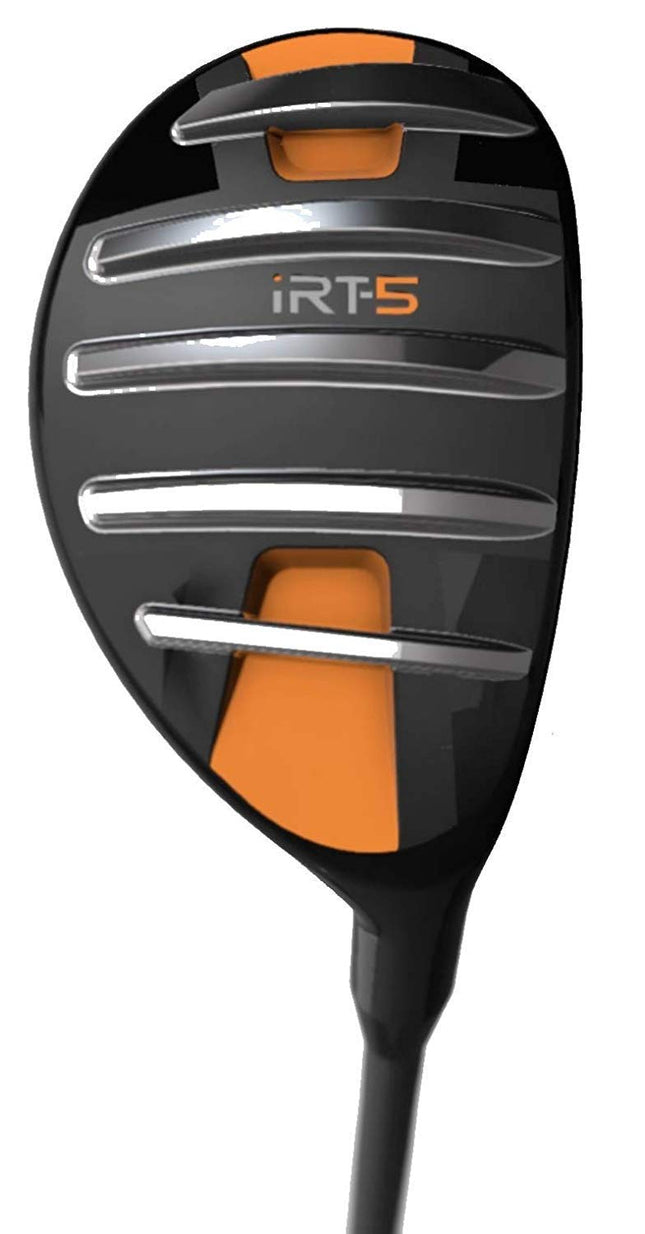 iRT-5 Hybrid – Fairway Golf Club for Men & Women – Unique “Machete Rails” Cut Through Grass Effortlessly for High, Long Approach Shots