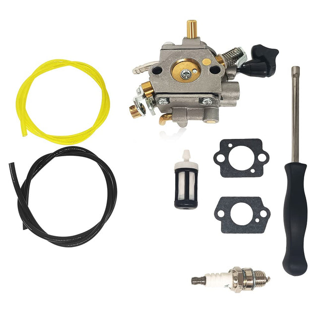 4283 120 0601 Carburetor Fit for STIHL BR800 BR800X Leaf Blower Engine Carburetor Assembly Replace 4283-120-0601 with Spark Plug Fuel Lines Filter