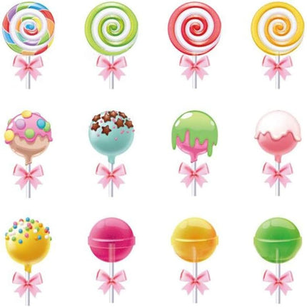 Candyland Banner,Lollipop Banner,Rainbow Candy Banner,Donut Banner,Candyland Party Supplies,Candyland Baby Shower,Candyland Decoration for Girls,Kids,Home,Classroom,Bedroom