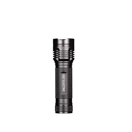 Feit Electric FL500 Ultra Bright 500/170 Lumens 3-Cell AAA, Zoomable Strike Bezel LED Tactical Flashlight, 4.6" L x 1.3" D Black