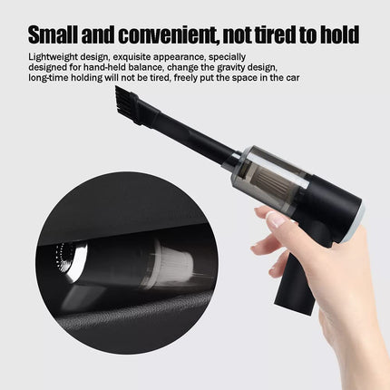 Handheld Car Vacuum Cleaner,Mini Car Vacuum Cordless Rechargeable Dust Busters,Portable Vacuum Cordless 6000Pa 120W High Power,3 In1 Blowing & Suction Vacuum Cordless For Car,Home, Office