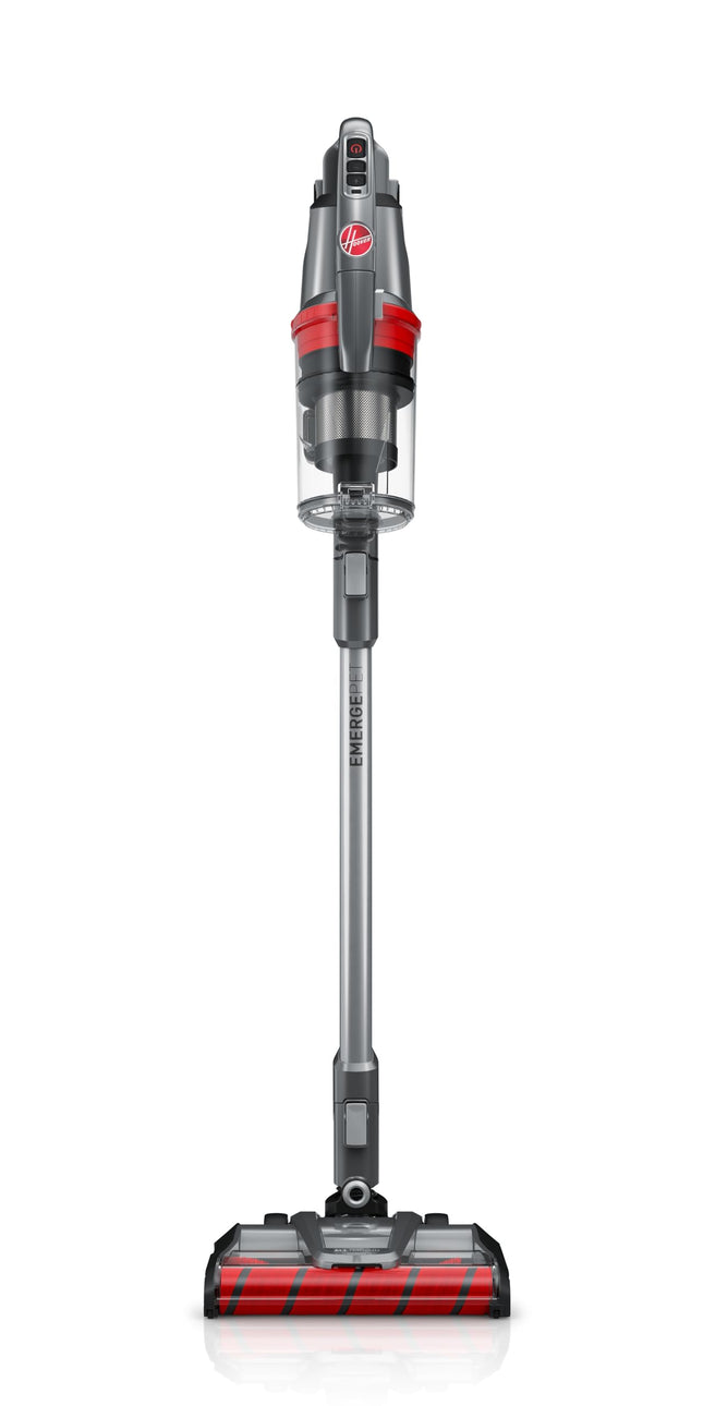 Hoover Onepwr Windtunnel Emerge Pet+ Cordless Lightweight Stick Vacuum With Allterrain Dual Brush Roll, 2 Batteries Included, Bh53603Ve, Silver
