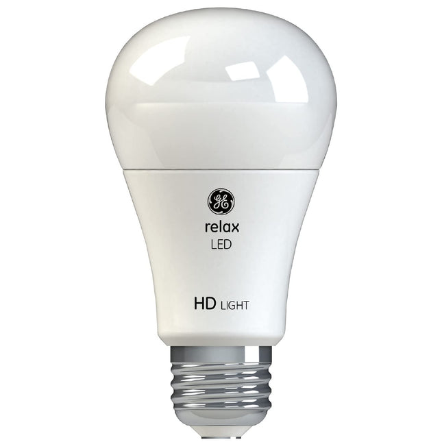 GE Relax LED Light Bulbs, 40 Watt, Soft White, A19, Great Christmas s for Men, Holiday for Women, Perfect Dad s (4 Pack)