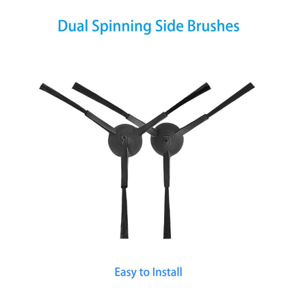 Filter Brush Mop Pads Accessories Kit Compatible With Tikom G8000 G8000 Pro Honiture G20 Robot Vacuum Cleaner Parts 16 Pack