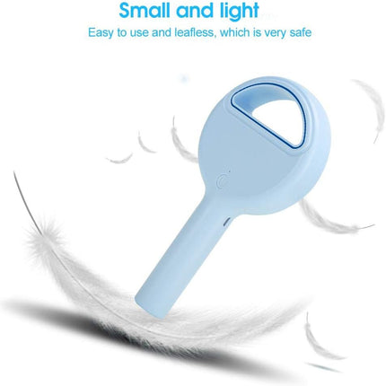 Bladeless Fan, 3Speed Usb Rechargeable Portable Mini Fan UltraLow Noise Adjustable Handheld Personal Fan For Kids, Girls, Women