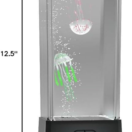CALOVER s for Kids Boy Girl Men Women Birthday Christmas Thanksgiving All Holiday Jellyfish Lamp with Music Bluetooth Speaker Table Sensory Night Mood Light