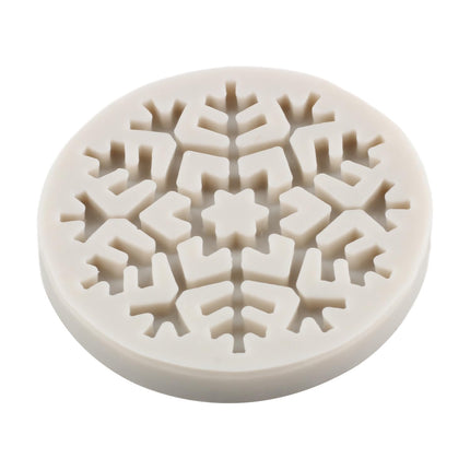 Sijiangmold Christmas Silicone Molds Snowflake Molds Mini Xmas Fondant Chocolate Candy Cake Molds Christmas Tree Deer Elk Frozen Party Mold For Cake Decorating Cake Topper Gum Paste Set Of 6