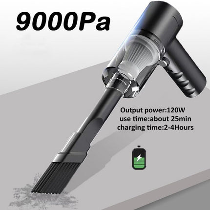 Portable Cordless Handheld Vacuum 9000Pa Dustbuster Wet Dry For Car Office Pet And Home Lightweight Cleaner Insect Spider Stink Bug Cockroach Moth Bee