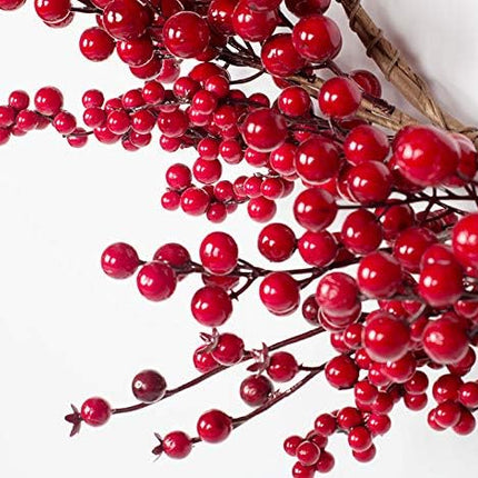 18 Inch Christmas Wreath Berry Wreath Winter Wreath Winter Wreath