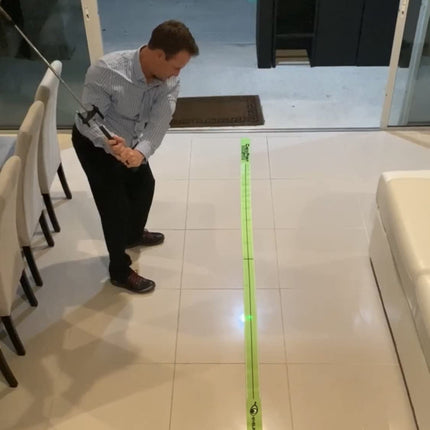 EyeLine Golf Check Point Swing Laser - High End Green Lasers Rapidly Improve Your Swing and Fix Your Slice or Hook Shots- Swing Trainer, Path Aid, Greater Distance - Driver and Irons