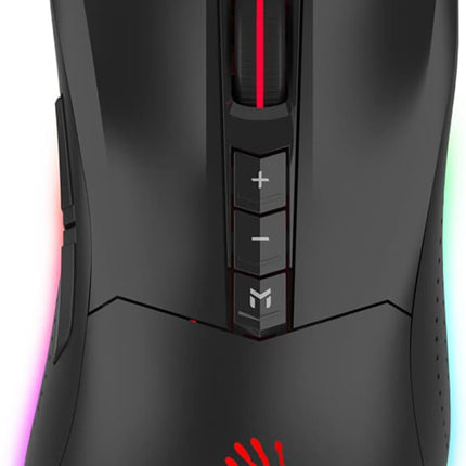 Bloody ES9Pro FPS RGB Gaming Mouse, PMW3389 Chip, 16000 CPI, 2000Hz Report Rate, 400IPS, 4M Onboard Memory, Fully Programmable with Advanced Preset Macros