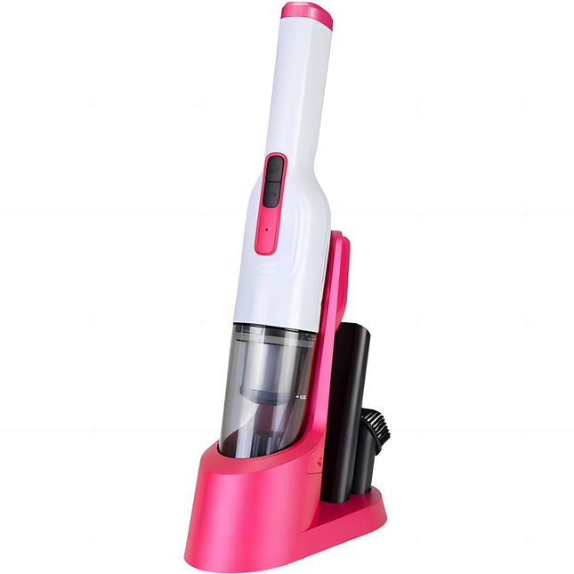 Hand Vacuum, Advanced Clean Cordless Handheld Vacuum, Compact Home And Car Vacuum With Crevice Tool, Lightweight & Portable, 11000Pa, Onetouch Empty For Car & Home,Mattress, Pink