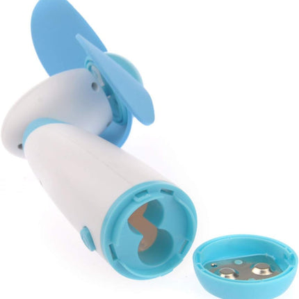 Heallily 1 Pc Mini Handheld Fan, Exquisite Soft Blade Fan,Portable For Office Room Traveling Outdoor