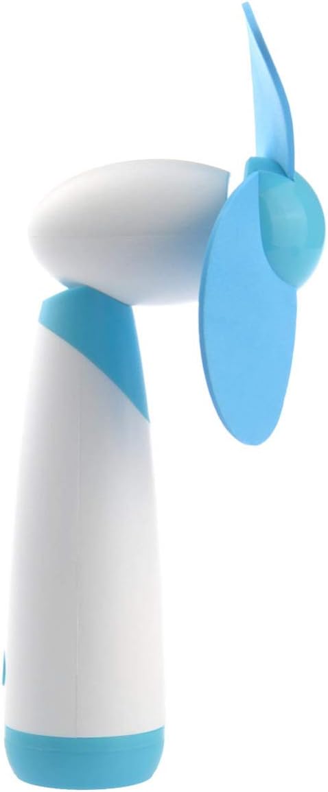 Heallily 1 Pc Mini Handheld Fan, Exquisite Soft Blade Fan,Portable For Office Room Traveling Outdoor