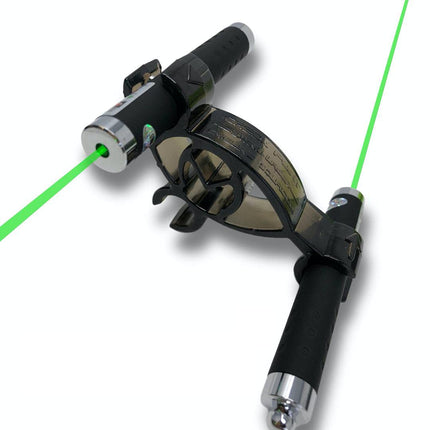 EyeLine Golf Check Point Swing Laser - High End Green Lasers Rapidly Improve Your Swing and Fix Your Slice or Hook Shots- Swing Trainer, Path Aid, Greater Distance - Driver and Irons