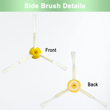 9 Pack Parts Compatible For Irobot Roomba 800 900 Series 960 860 805 850 980 861 864 866 870 871 880 890 891 981 985 961 Vacuum Cleaner,1 Set Roller Brushes,4 Filters,4 Side Brushes
