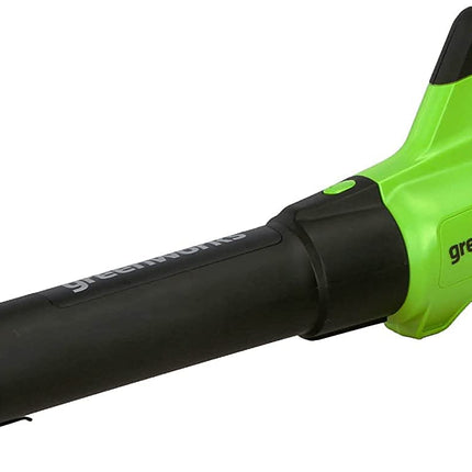 Greenworks BLF349 40V (120 MPH / 500 CFM) Axial Leaf Blower, Tool Only & 0.065" Dual Line Replacement String Trimmer Line Spool, 3 Count (Pack of 1)