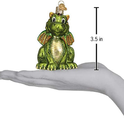 Old World Christmas Ornaments Little Dragon Glass Blown Ornaments for Christmas Tree