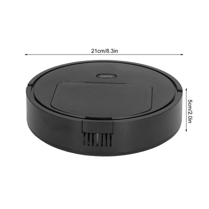 Zjchao 3 In 1 Sweeping Robot, Vacuum And Mop Floor Sweep Dust Absorption Usb Charging 40Db Low Noise Household Smart Sweeper Robot For Pet Hair, Hard Floors