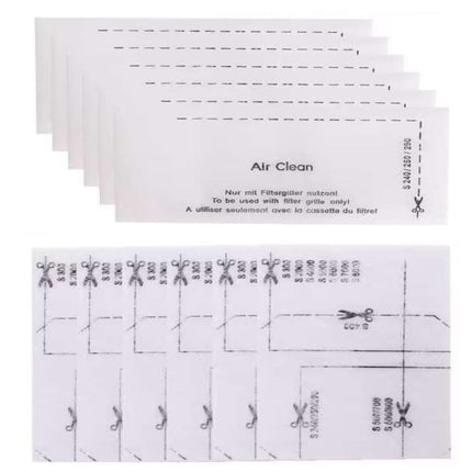 6 Pack Airclean Filters And Motor Protection Filters For Miele Vacuum Compact C1 C2 C3, S241 S290 S300I S500 S700 S2 S4 S6 S5 S8 Series