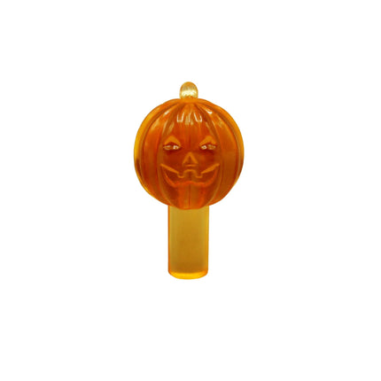 Creative Hobbies® Ceramic Tree Replacement Lights Jack O' Lantern - Orange & Purple Pumpkin Shape Bulbs for Halloween Décor 25 Pack