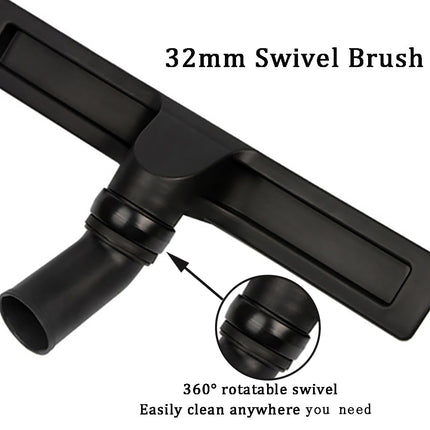 8 Pcs Vacuum Attachments For Shop Vac Accessories 2 12 To 1 14 And 1 78 To 1 Universal Vacuum Hose Adapter, 1 14 Vacuum Brush Crevice Tool Vacuum Cleaner Accessories