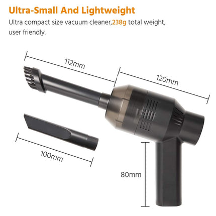 Uniqus Mini Handheld Vacuum Cordless, Keyboard Vacuum Cleaner, Rechargeable Computer Cleaner For Cleaning Small Areas