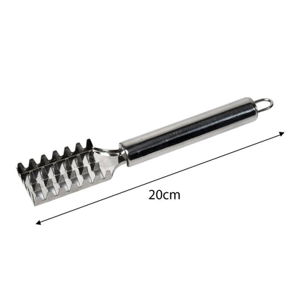 Stainless Steel Fast Cleaning Fish Peeler Scale Remover Seafood Crackers Fish Scaler Cleaner Planet Skin Brush Scraper Tool 1Pcs