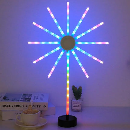 Smart LED Firework Tree Lights APP Remote Music Sync for Christmas, Outdoor Lighting for Yard Patio Garden Xmas Outside Decor Firework Lights Arbol de Navidad