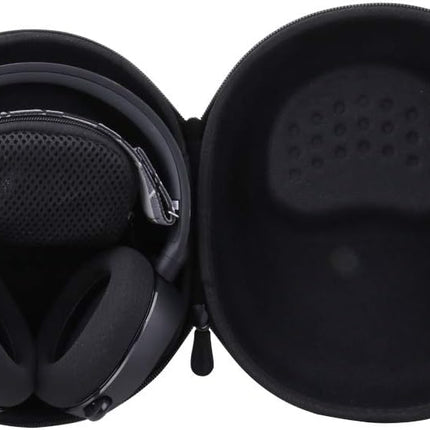 Aenllosi Hard Storage Case for SteelSeries Arctis 1 3 5 7 7X 7+ 7P+ 9 9X PRO PRO+ Prime/Arctis Nova PRO 1 1P 1X 3 7 7X 7P Gaming Headset(Black)