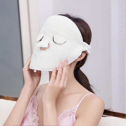 JUDEE Reusable Spa Face Towels Cold-Hot Compress Facial Steamer Towel for Anti Aging Moisturizing Facial Beauty Face Towel
