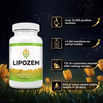 60 capsules of levorotatory LIPOZE liposomes