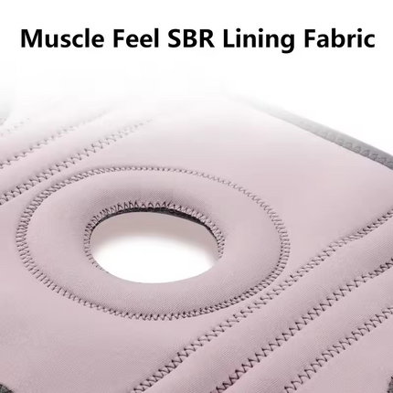Meniscus Sports Knee Protector Silicone Shock Absorber Stability Patella Knee Protector Support Strip Velcro Adjustable