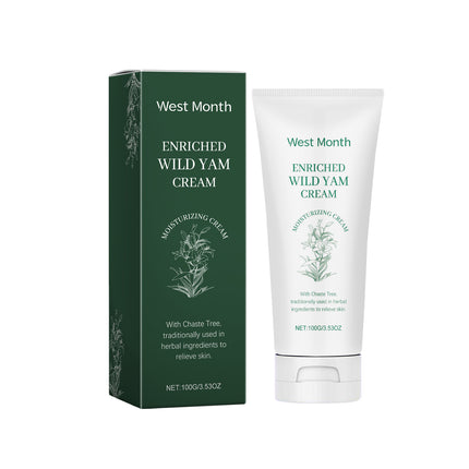 West&Month Yam Cream, Women's Daily Body Care Cream To Relieve Discomfort, Moisturize And Rejuvenate Skin Massage Care Cream