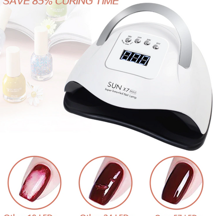 220W Nail Dryer LED Lamp UV Light Polish Gel Curing Machine Electric
