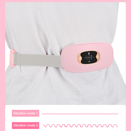 Electric Heating Menstrual Vibration Pad Belt For Period Pain Relief