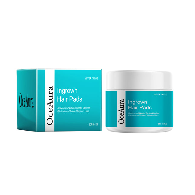 Ingrown Hair Pads, Lighten Acne Repair Delicate Pores Compact Smooth Skin Moisturizing