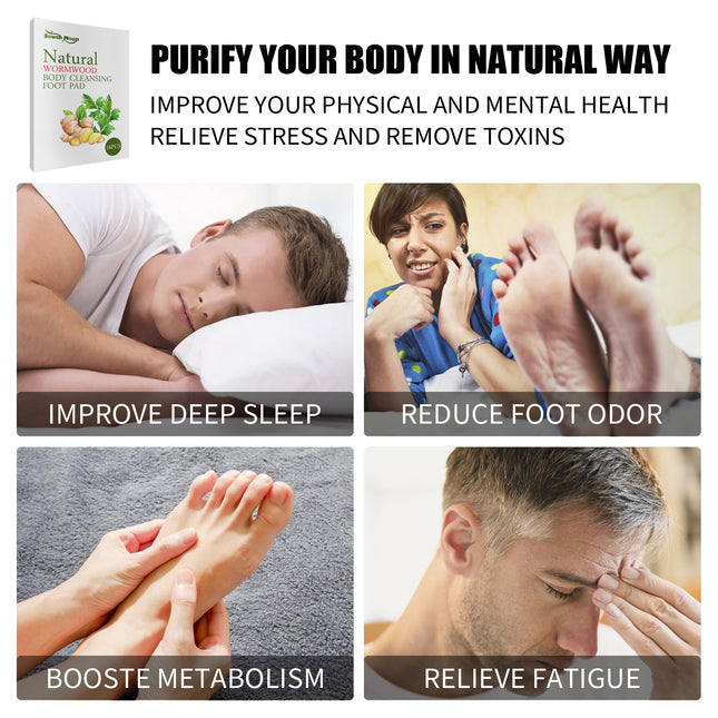 South Moon Body Cleansing Pads, Relieve Body Stress Slimming Helps Sleep Foot Care Patch