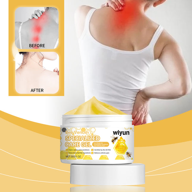 Wiyun Bee Venom Specialized Care Gel, Apply An External Bone Care Cream To Soothe Sore Joints And Muscles