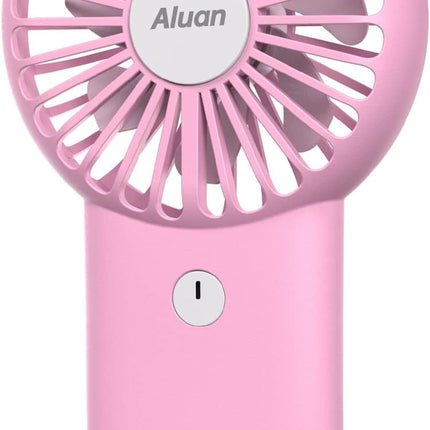 Aluan Handheld Fan Powerful Personal Mini Portable Speed Adjustable Battery Operated Usb Rechargeable Eyelash Fan For Kids Women