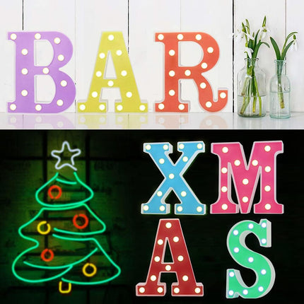 Pooqla LED Marquee Letter Lights, Light Up Alphabet Marquee Letters Sign for Night Light Birthday Wedding Party Christmas Lamp Home Bar Decoration, Purple Letter G