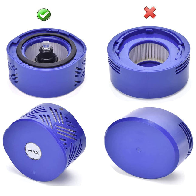 6 Pack Vacuum Filter For Dyson V6 Cordless Stick Vacuum,Replaces Part 96566101 And 96674101, 3 Post Filters, 3 Pre Filters