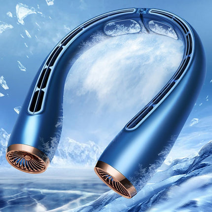 Hanging Neck Electric Fan,Usb Charging Fan,Portable Neck Hanging Fan,Hanging Neck Fan,4000 Milliampere Battery,Foldable Neck