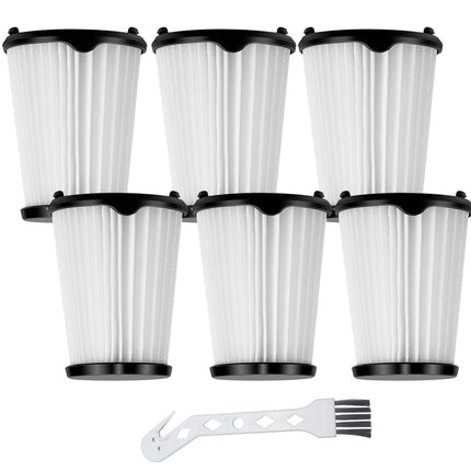 6 Pack Vaf1 Vacuum Filters Compatible With Electrolux Ergorapido Stick Vacuum Cleaner Ehvs2510Aw Vs3510Ar（Standard＆Pet Version Part El65522 6Pack
