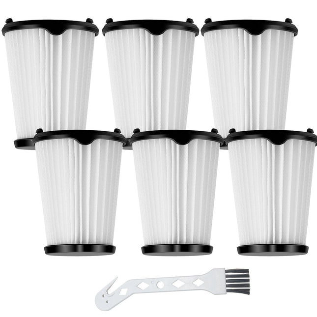 6 Pack Vaf1 Vacuum Filters Compatible With Electrolux Ergorapido Stick Vacuum Cleaner Ehvs2510Aw Vs3510Ar（Standard＆Pet Version Part El65522 6Pack