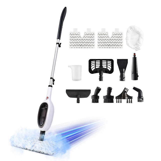 Steam Mop Multifunction Floor Cleaning Detachable Steam Cleaner For Hardwoods,Tiles,Carpet Cleaning