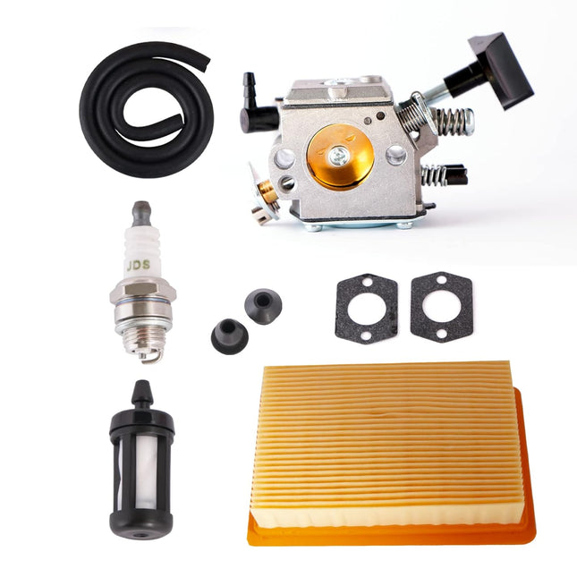 Mikatesi 4203 120 0603 4203 120 0605 Carburetor Kit for Stihl SR320 SR340 SR380 SR400 SR420 BR320 BR340 BR380 BR400 BR420 Backpack Blower Replaces HD-4A HD-4B HD-13B Carb