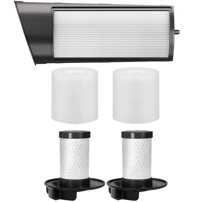 Filters For Shark Icz362Hic160Ic162, Esctabalt Filter For Shark Vertex Pro Powered Liftaway Cordless Vacuum Icz362H, 2 Foam 2 Post Filters