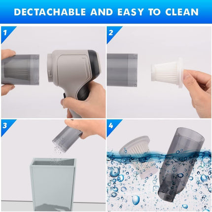 Uniqus Compact Vacuum Cleaner. Generation Canned Air Spray Pc, Wireless 3In1 Ultra Powerful 12000Pa 75000 Rpm. Fast Charging Usb, Better Cleaning For Your Home, Car, Pc And Office. Mega Offer