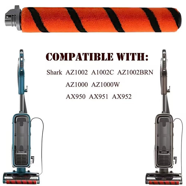 Kit Compatible With Shark Apex Duoclean Az1002 Az1000 Az1000W Ax950 Ax951 Ax952 Vacuum Cleaner,1 Set Soft Brush Roller, 2 Pack Hepa Filters And 2 Pack Foam Filters